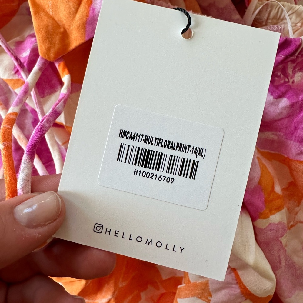 NWT Hello Molly Seaside Lifestyle Mini Dress Multi - Picture 4 of 5